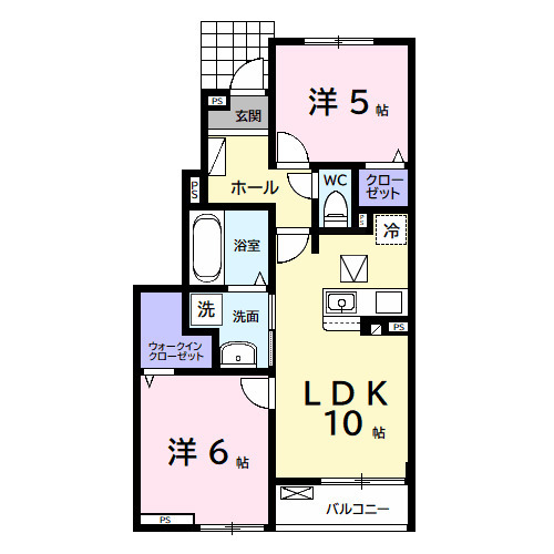 コンフォート アークAの間取り