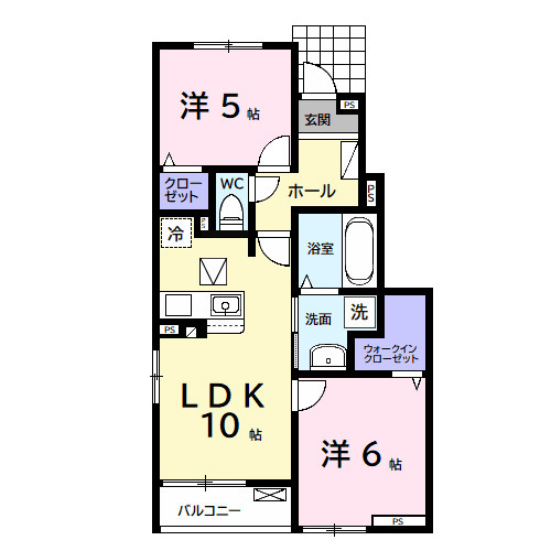 コンフォート アークAの間取り