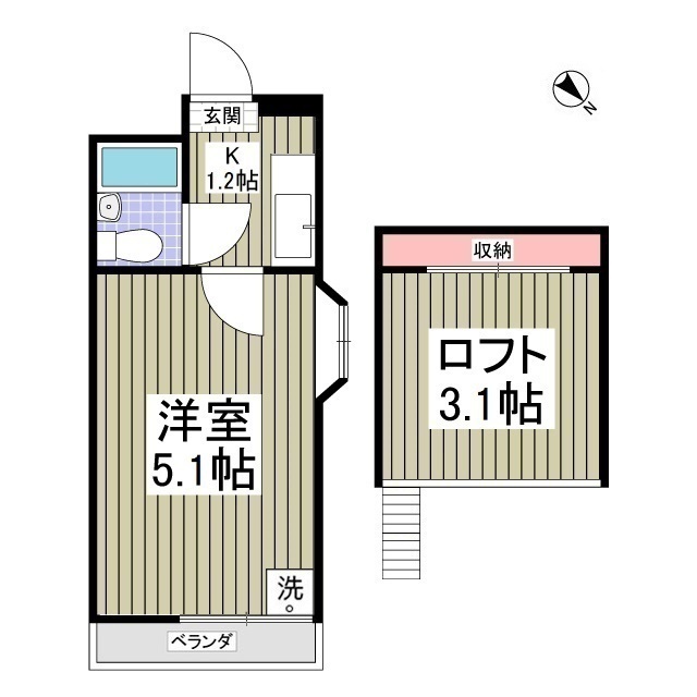 クレマチスの間取り