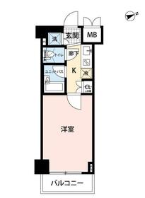 ルーブル野方伍番館・407号室の間取り