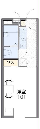 レオパレス向原の間取り