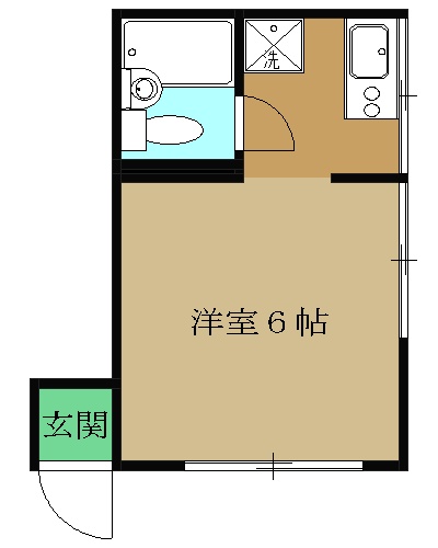 藤掛荘の間取り