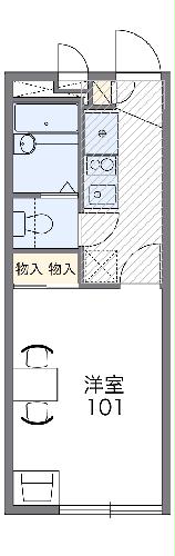 レオパレス富士見台の間取り