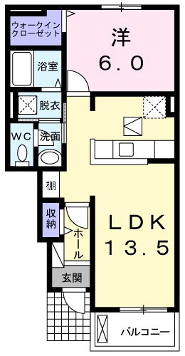 グランプラトⅤの間取り