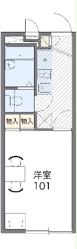 レオパレスクエストの間取り