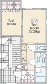 ReveResidence初台の間取り