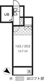 レオパレス浜川崎の間取り