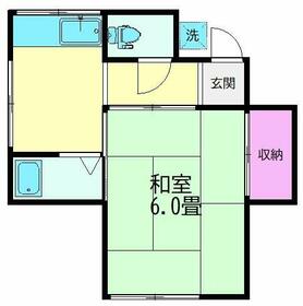 フローレスコーポの間取り