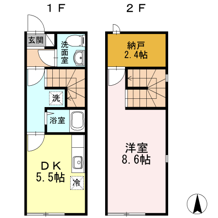 フレックス・ヴィラの間取り