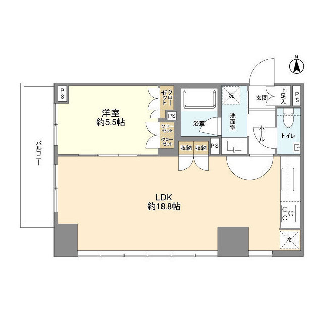 パリオ・アクティフの間取り