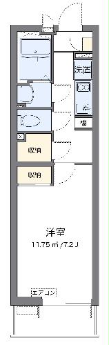 クレイノ港北Ⅱの間取り