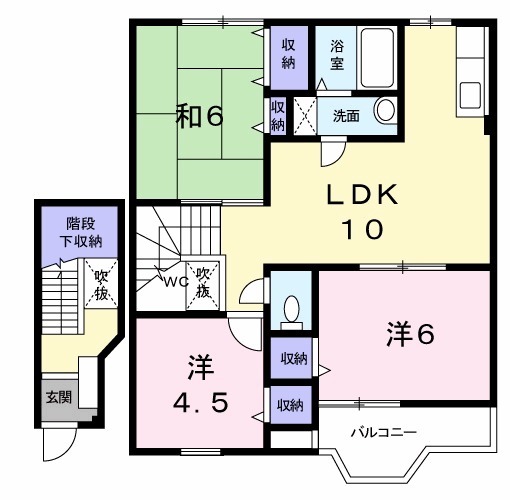 サンヒルズ (五条町)の間取り