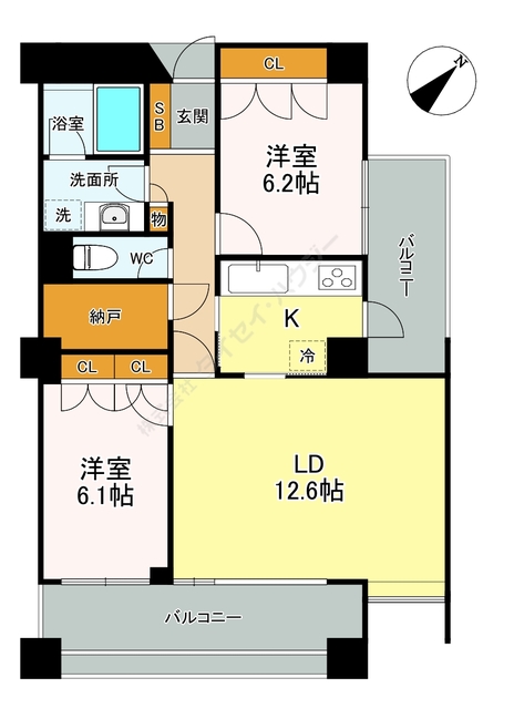 グランドメゾン武蔵小山の間取り