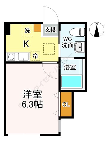 Hakusui星川の間取り