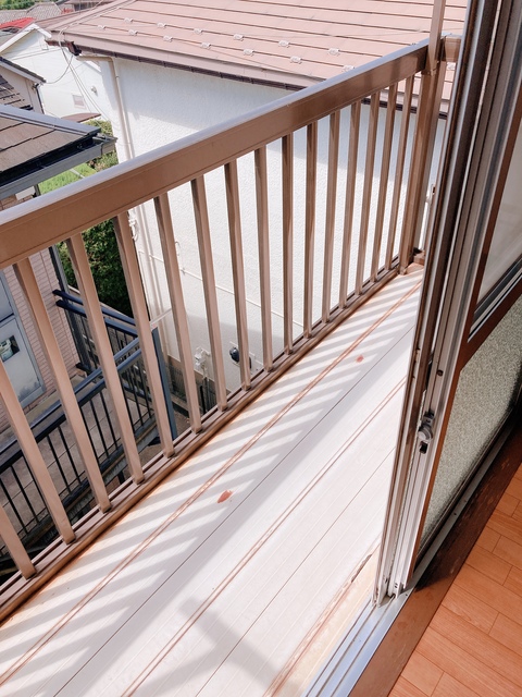 10/23 バルコニー