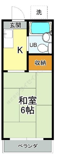 サンシティー篠原の間取り