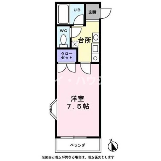 アーバンスクウェアーなかにしM棟の間取り