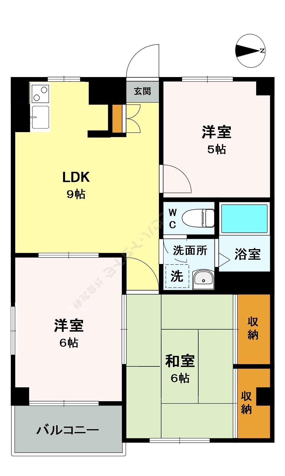 シンセリティーA・Oの間取り