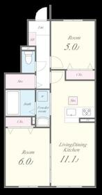 シャルマン青葉A棟の間取り