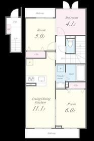 シャルマン青葉A棟の間取り