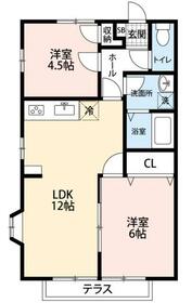 プロムナード2番館の間取り