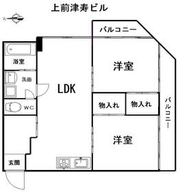 上前津寿ビルの間取り