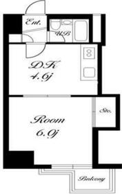 余丁町ダイカンプラザの間取り