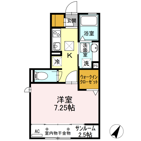 ロードサイド葵Ａの間取り