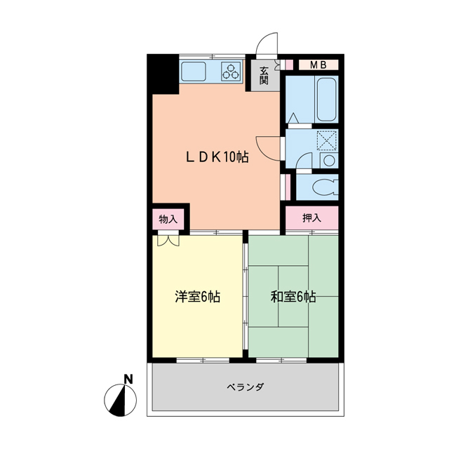 メゾン1・39・4の間取り