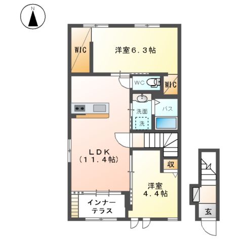 ノア・ブランの間取り