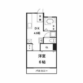 ミルテ宮ハイツTAKEHASHIの間取り