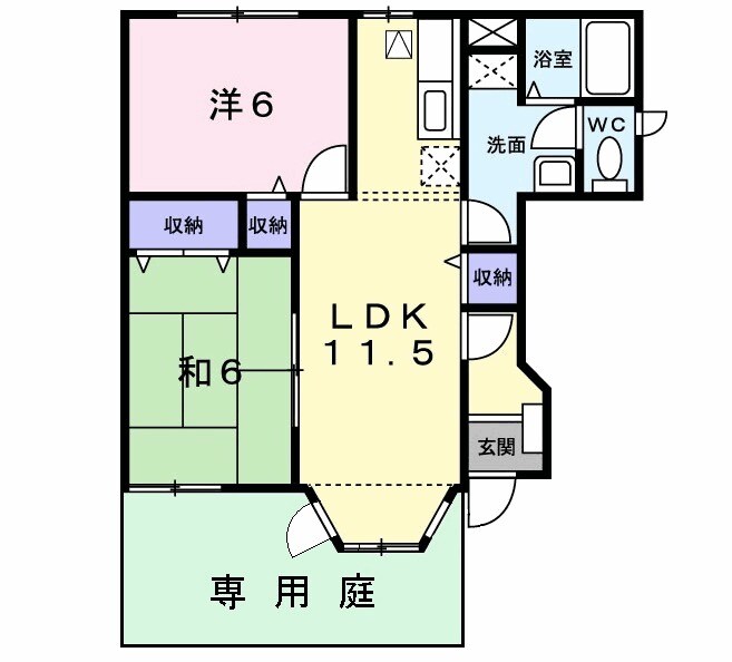 アメニティ ヴィラの間取り