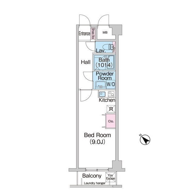 コンフォリアたまプラーザの間取り