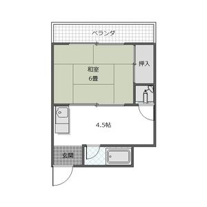 田中マンションの間取り