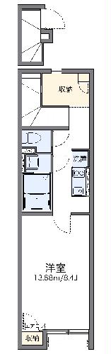 レオネクストいなほの間取り