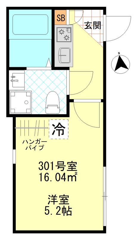 コンフォート東四ツ木の間取り