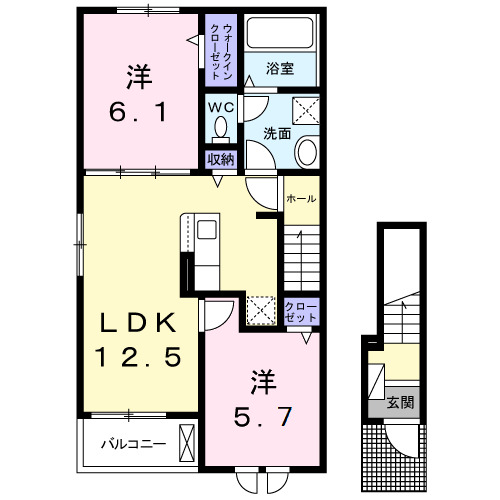 ラーベの間取り