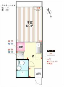シティハイムメヌエットの間取り