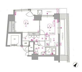 ル・リオン目黒Ⅱの間取り