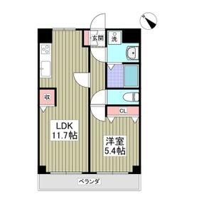 折井コーポの間取り
