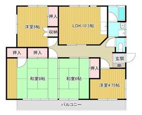 内野本郷ハウスの間取り