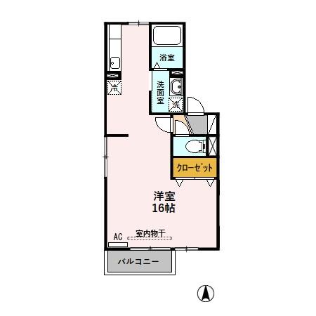 Girasole・K(ジラソーレケイ)の間取り