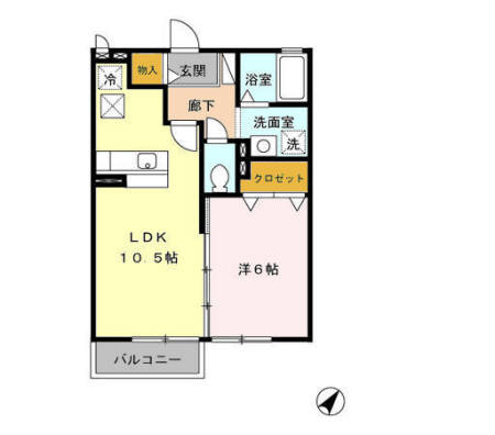 カモミールの間取り