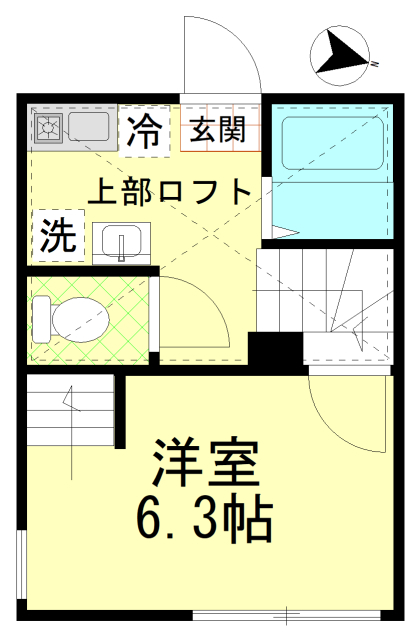 グランドゥール横浜の間取り