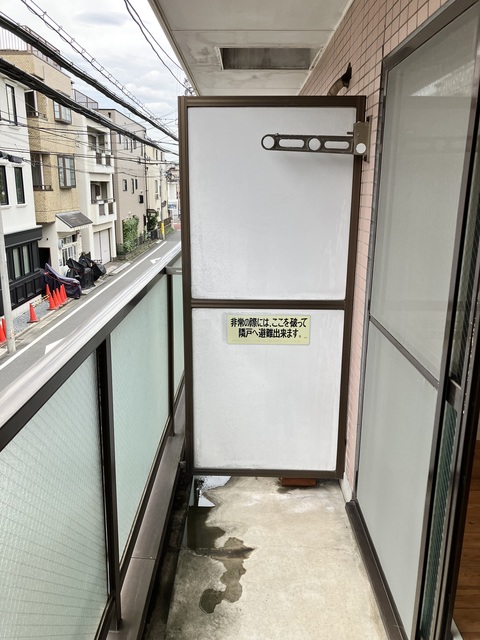 12/27 バルコニー