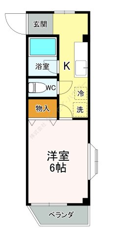 トラッドワカシマⅡの間取り