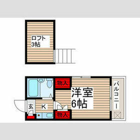 b´CASA津田沼Ⅱre-bornの間取り