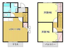 セジュールかねせの間取り