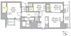 MFPRコート日本橋馬喰町の間取り