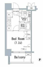 パークアクシス千葉新町の間取り